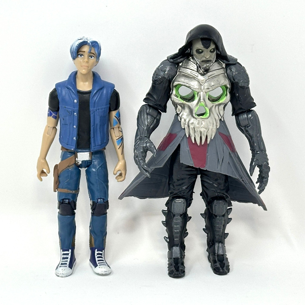 Set of 2 Ready Player One 4in Action Figures Parzival I-Rok Poseable Loose Toys